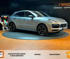 PORSCHE CAYENNE COUPE COUPE 3.0 462CH E-HYBRID PACK SPORT DESIGN - BURMESTER - BEAUCOUP D'OPTIONS - SUIVI PORSCHE COMPLET