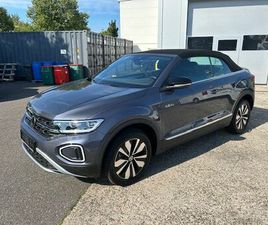 VOLKSWAGEN T-ROC CABRIOLET 1,0L TSI GOAL KAMERA