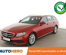 MERCEDES-BENZ KLASA E FV23% AUTOMAT NAVI KAMERA COFANIA KLIMATYZACJA PODGRZEWANE FOTELE