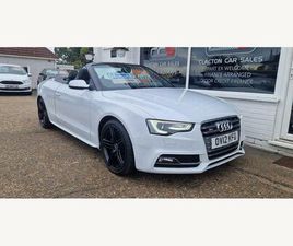 3.0 TFSI V6 CABRIOLET S TRONIC QUATTRO EURO 5 (START/STOP) 2DR