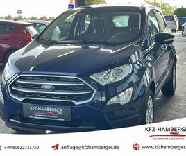FORD ECOSPORT FORD ECOSPORT TREND 1.0 ECOBOOST KLIMA SHZ PDC BLUETO
