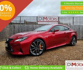 LEXUS RC 2019 (19) - 2.5 300H F SPORT COUPE 2DR PETROL HYBRID E-CVT EURO 6 (START/STOP) (223 PS)