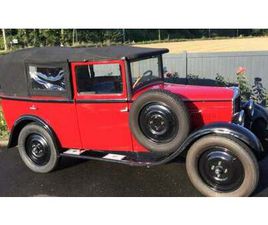 1930 PEUGEOT 201 ROUGE MANUEL, 3 VITESSES CONDUITE À GAUC...