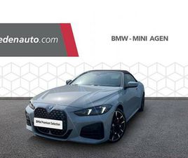 BMW SÉRIE 4 CABRIOLET G23 CAB 420D 190 CH BVA8 M SPORT 2P