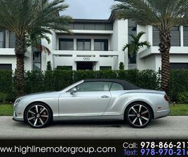 BENTLEY CONTINENTAL GTC USED 2014 BENTLEY CONTINENTAL GT V8 S