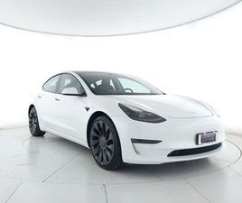 TESLA MODEL 3 PERFORMANCE DUAL MOTOR AWD AUTOPILOT+CAMERA+ACC
