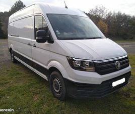 VOLKSWAGEN CRAFTER FG 35 L4H3 2.0 TDI 140CH BUSINESS LINE TRACTION, BLANC CANDY , 7CV
