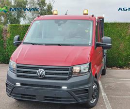 VOLKSWAGEN CRAFTER 35 CRAFTER CHASSIS DUBBELE CABINE 163PK 6V 3 ZIJDE KIPPER 3.5 MTM
