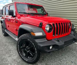 USED 2021 JEEP WRANGLER UNLIMITED SPORT ALTITUDE 4X4