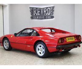 FERRARI 308 GTBI 1981 FERRARI 308 GTBI MANUAL - UK SUPPLIED RHD WITH 58,000 MILES - EXCEPTIONAL