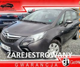 OPEL ZAFIRA TOURER OPEL ZAFIRA C 1.4 TURBO EDITION 140 KM KLIMATYZACJA PDC, GRZANE FOTELE, HAK