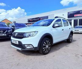 DACIA SANDERO STEPWAY 2017 DACIA SANDERO STEPWAY 1.5 DCI LAUREATE EURO 6 (START/STOP) 5DR HATCHBACK DIESEL MANUAL