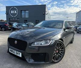 JAGUAR XF P200 2016 JAGUAR XF 3.0 V6 S SALOON 4DR PETROL AUTO EURO 6-2 OWNER CAR FINISHED IN STORM GREY M SALOON...