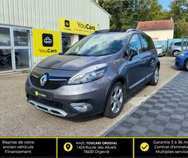 RENAULT SCENIC XMOD RENAULT SCENIC XMOD - PHASE 2 1.6 DCI FAP 130 CV - TOIT OUVRANT - 1 ERE MAIN - ENTRETIEN RENAULT - GRIS