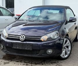 VW GOLF 6 1.6 TDI CABRIO LEDER NAVI TÜV 08/2026 EZ.2011