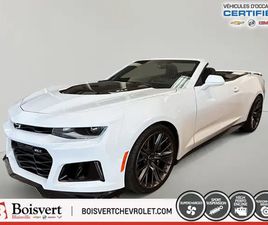 CHEVROLET CAMARO ZL1/CONVERTIBLE/RARE/SURPERCHARGED/AUTOMATIQUE