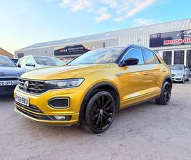 VOLKSWAGEN T-ROC 2018 VOLKSWAGEN T-ROC 1.6 TDI R-LINE EURO 6 (START/STOP) 5DR HATCHBACK DIESEL MANUAL