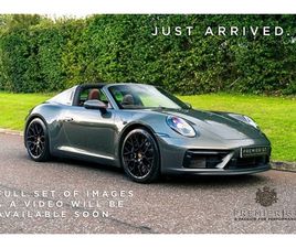 PORSCHE 911 TARGA TARGA 4 GTS PDK. WARRANTY. TRUFFLE BROWN INTERIOR. SPORTS SEATS. LIFT. BOSE