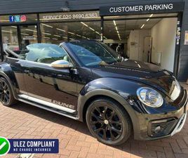 2018 VOLKSWAGEN BEETLE 1.2 TSI DUNE CABRIOLET 2DR PETROL MANUAL EURO 6 (START/STOP) (105 PS) CONVERTIBLE...