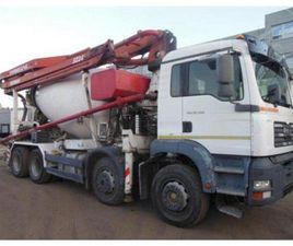 MAN TRUCK MAN TGA MAN TGA 24M/9M3 BETON MIX+PUMPA 8X4
