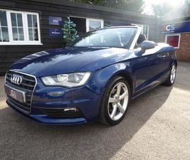 2015 AUDI A3 CABRIOLET TDI SPORT CONVERTIBLE DIESEL MANUAL