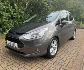 2015 FORD B-MAX 1.6 TDCI TITANIUM X MPV 5DR DIESEL MANUAL EURO 5 (95 PS) MPV DIESEL MANUAL