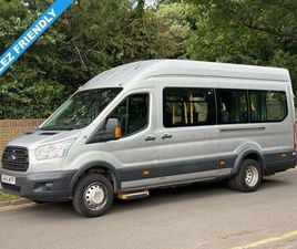 2015 65 FORD TRANSIT 2.2 TDCI 350 125BHP L4 H2 JUMBO TWIN WHEEL DISABLED WHEEL C