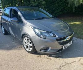 VAUXHALL CORSA 2015 VAUXHALL CORSA 1.4 ECOFLEX SRI 5DR HATCHBACK PETROL MANUAL