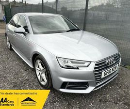 AUDI A4 2.0 TDI S LINE S TRONIC EURO 6 (START/STOP) 4DR