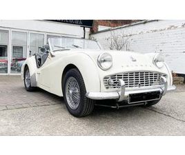 TRIUMPH TR3 1957 TRIUMPH TR3 OVERDRIVE. WIRE WHEELS. UK CAR.