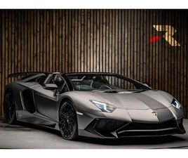 2017 LAMBORGHINI AVENTADOR 6.5 V12 LP 750-4 SUPERVELOCE ROADSTER ISR 4WD EURO 6 2DR £324,950