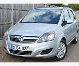 VAUXHALL ZAFIRA 1.8 16V EXCLUSIV EURO 5 5DR