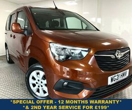 VAUXHALL COMBO 1.5 TURBO D SE EURO 6 (START/STOP) 5DR