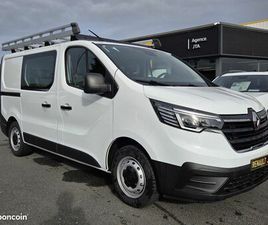RENAULT TRAFIC CABINE RENAULT TRAFIC L1H1 3000 KG 2.0 BLUE DCI - 130 EURO 6E III CABINE APPROFONDIE FOURGON CABINE APPROF