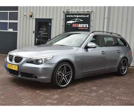 BMW SERIE 5 TOURING 545 BMW 5-SERIE TOURING 545I EXECUTIVE. BTW AUTO! PDC, TREKHAAK, BREEDSET VELGEN!!