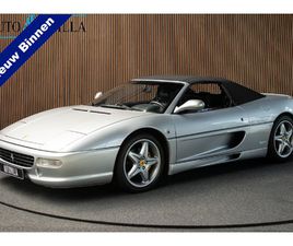FERRARI F355 F1 SPIDER COMPLETE HISTORY NIEUWE D-RIEM TUBI