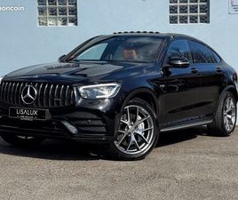 MERCEDES GLC COUPE MERCEDES-BENZ CLASSE GLC AMG43 COUPE PACK AMG BI TURBO 4-MATIC 390 CH 1 ERE MAIN 2021 TVA