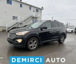 HYUNDAI SANTA FE XL 2016 HYUNDAI SANTA FE XL **XLE**7 PASSAGERS**AWD**SIEGES CHAUFFA
