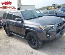TOYOTA 4RUNNER TOYOTA 4-RUNNER 2022 4.0L 4.0 BENZYNA 270KM