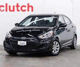2016 HYUNDAI ACCENT GL SEDAN W/ HEATED FRONT SEATS, BLUETOOTH, C