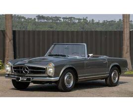 1969 MERCEDES SL CLASS GRIS MANUEL, 4 VITESSES CONDUITE À...
