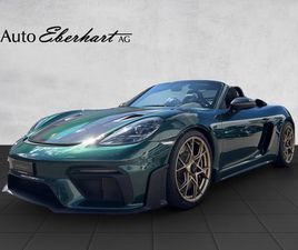 PORSCHE 718 BOXSTER SPYDER RS 718 SPYDER RS WEISSACH