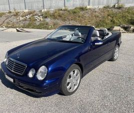 MERCEDES CLK CABRIOLET CLK 430 SCHÖNER MERCEDES CLK MIT LÜCKENLOSEM SERVICE-HEFT