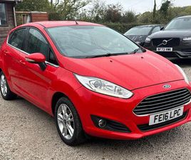 2016 FORD FIESTA 1.25 ZETEC 5D