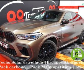 BMW X6 X6M COMPETITION CERTIFICACIÓN DEL VEHÍCULO