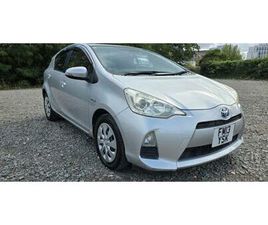 2013 TOYOTA AQUA HATCHBACK PETROL/ELECTRIC HYBRID AUTOMATIC
