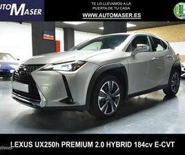 LEXUS UX UX 250H 250H PREMIUM 135 KW (184 CV)