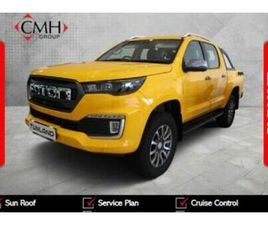 2025 FOTON TUNLAND 2.0T G7 EXALTED 4X4 DOUBLE-CAB AUTO