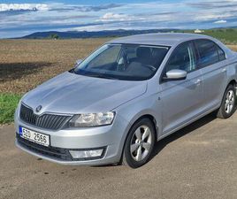 ŠKODA RAPID 1.6 TDI 77KW, CZ, DIGI KLIMA, ALU, PC