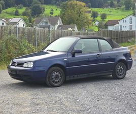 VOLKSWAGEN GOLF CABRIOLET GOLF CABRIOLET 2000 HIGHLINE